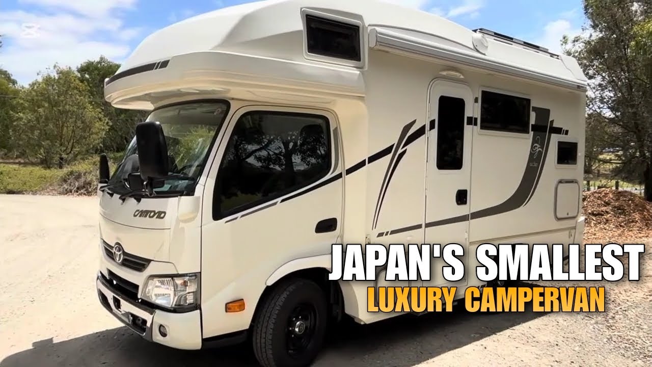 Japan's Smallest Campervan Tour ( Shockingly Smart! )