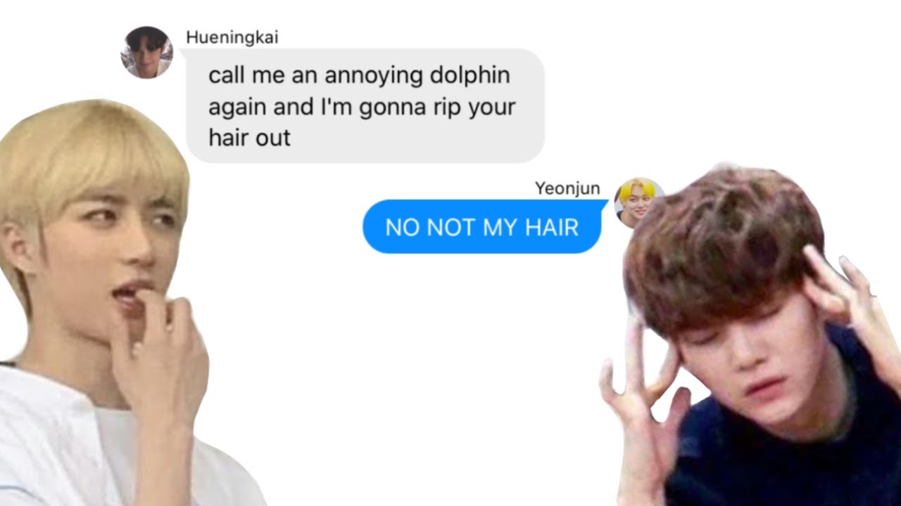 bts texts - tHe OnE wHo SeT tHe kiTcHen On FiRe (ft. txt)