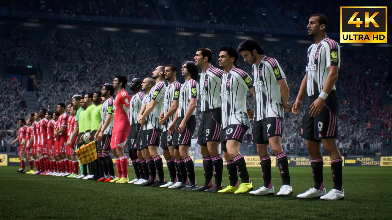 EA FC 26 | Juventus Classic XI vs Bayern Munich Classic XI - Full Match Gameplay | PS5™ [4K HDR]
