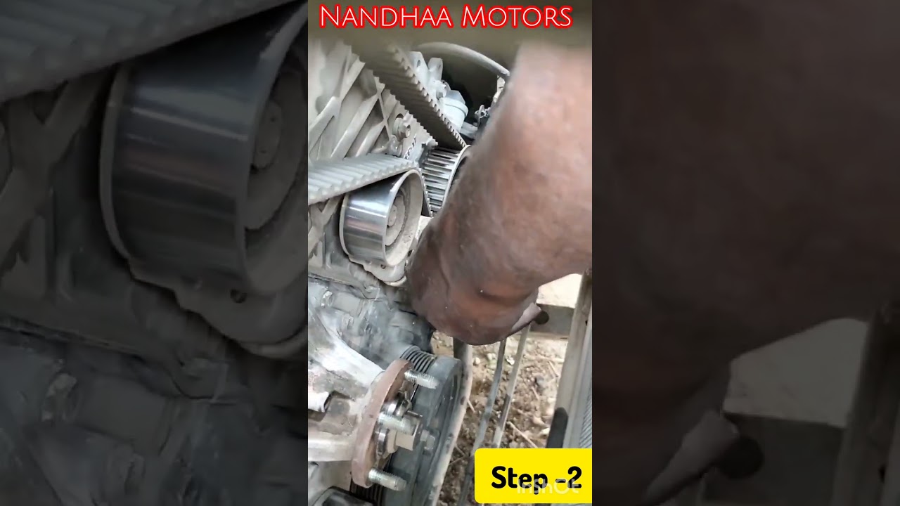 Toyota Innova WATER PUMP replaced#TIMING location