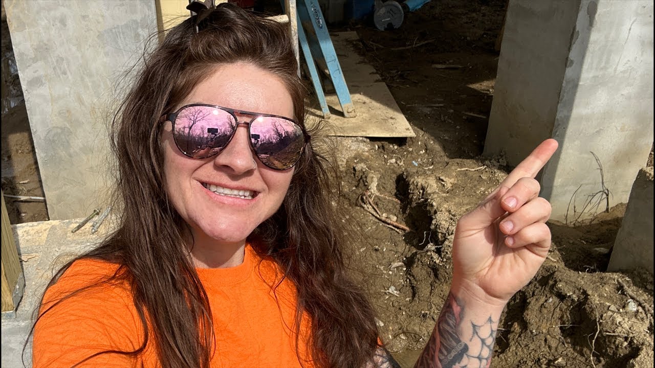 First Look Inside the Pond Build | Rough-In Plumbing & Electrical Complete