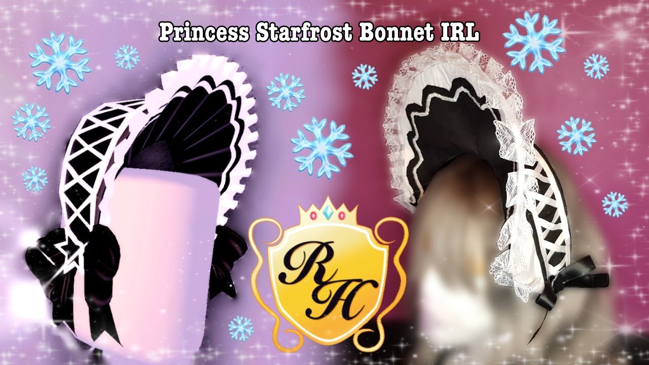 Princess Starfrost Bonnet IRL || Royale High Cosplay