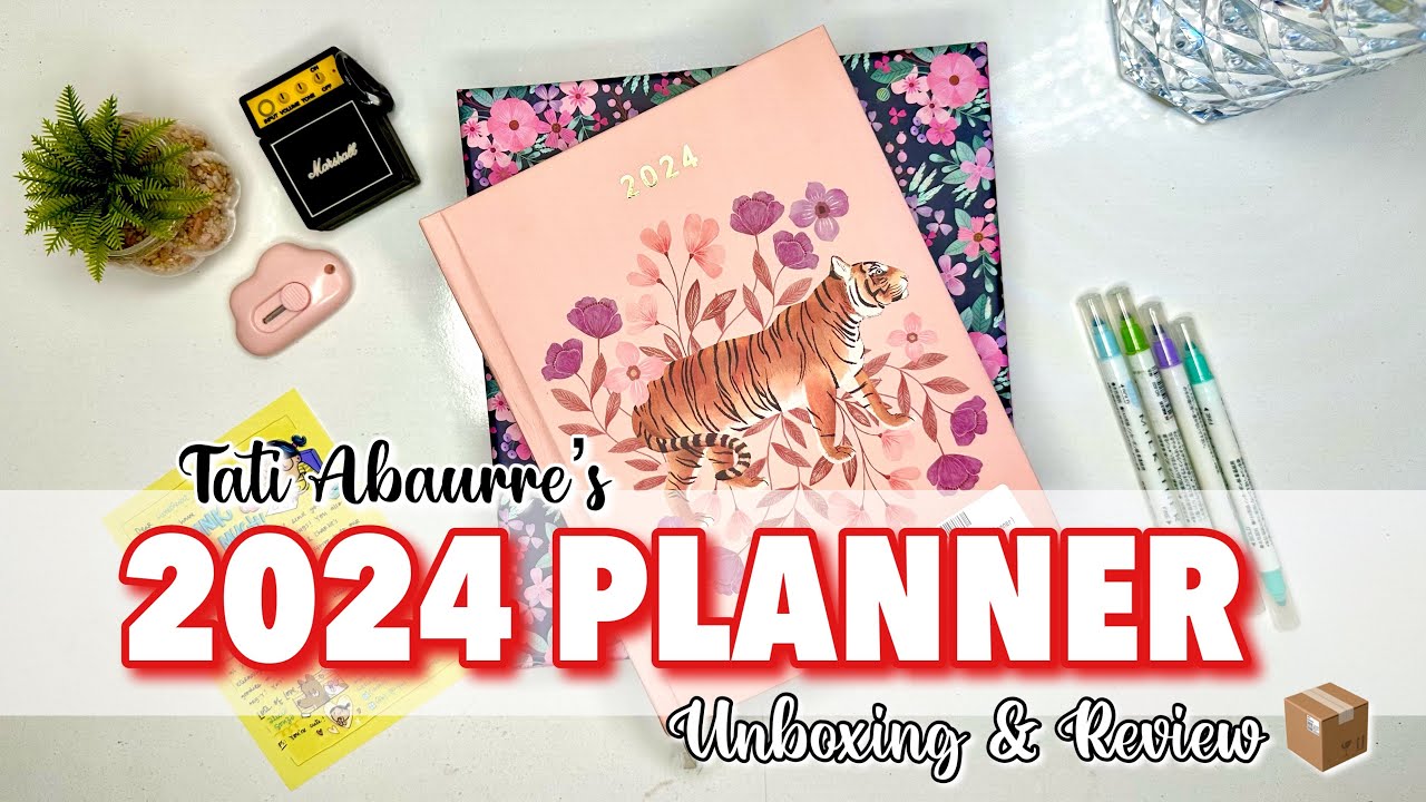 Unboxing 2024 Tati Abaurre Happy Wagon Planner | 2024 Brave Planner| 2024 Journal | Tanvi Gupta
