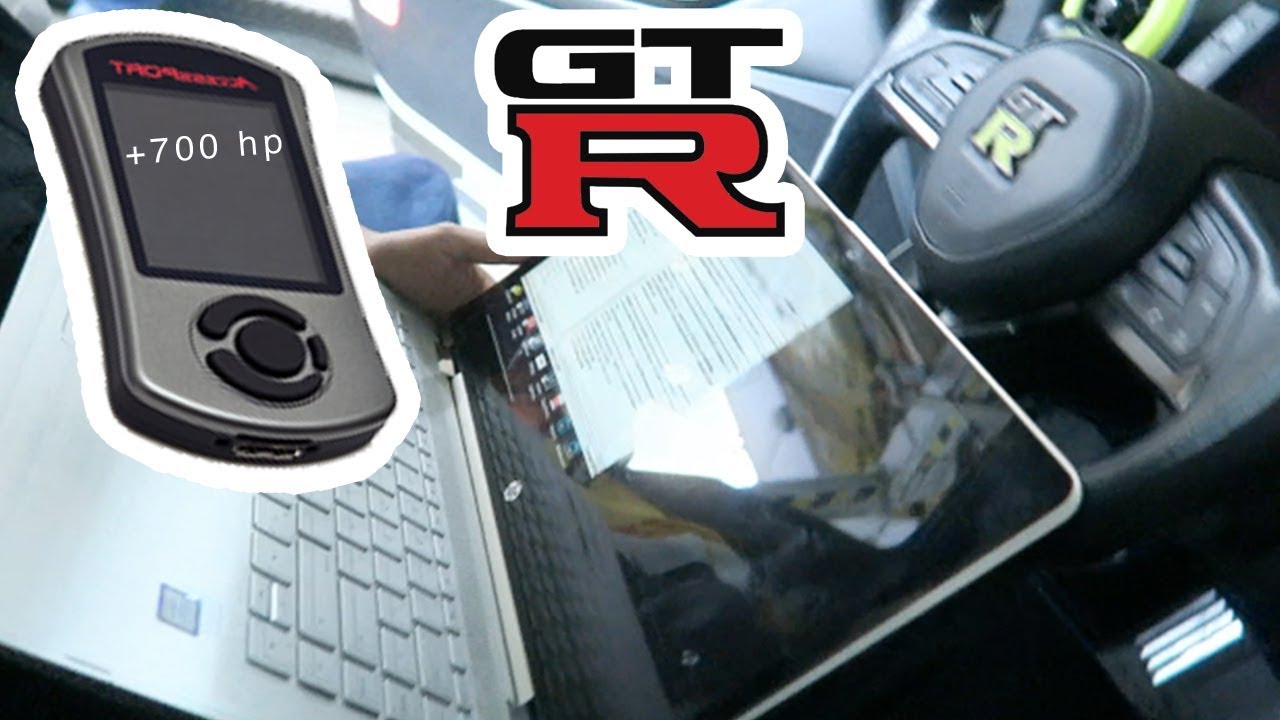 Reprogramacion al Nissan GTR en HANGAR1 *&iquest;FUNCION&Oacute;?*  l ATRX