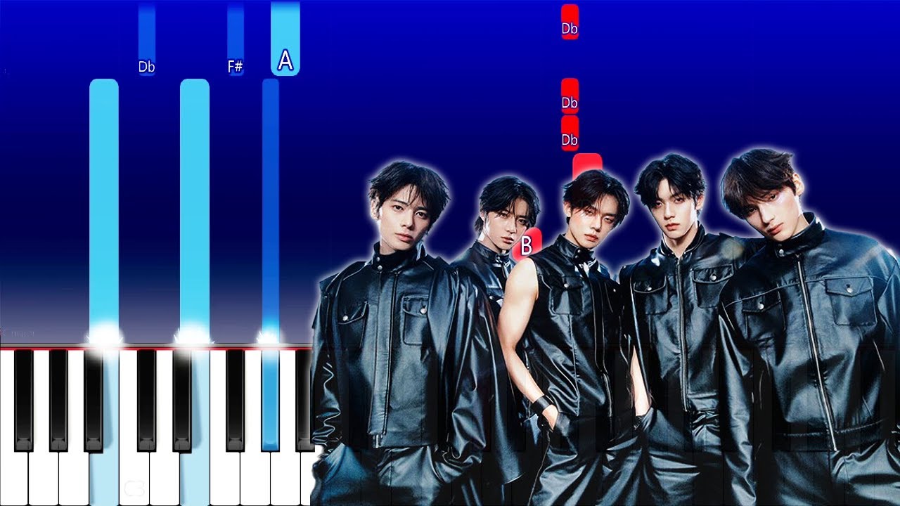 TXT - Beautiful Strangers (Piano Tutorial)