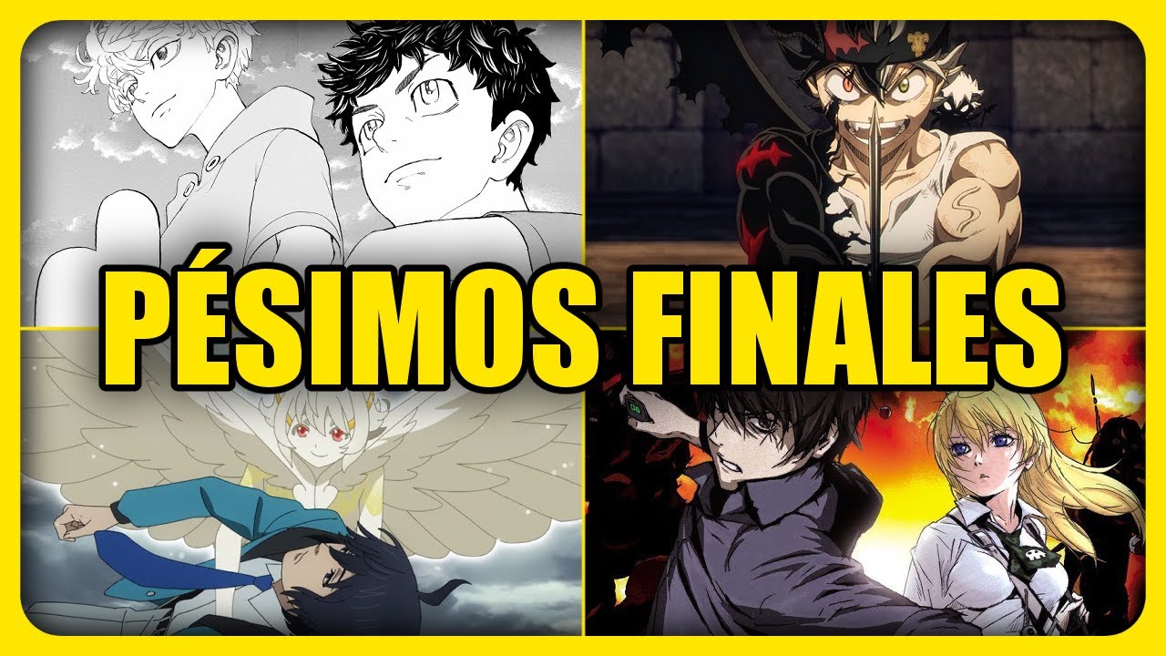 LOS FINALES QUE ARRUINARON SUS ANIMES