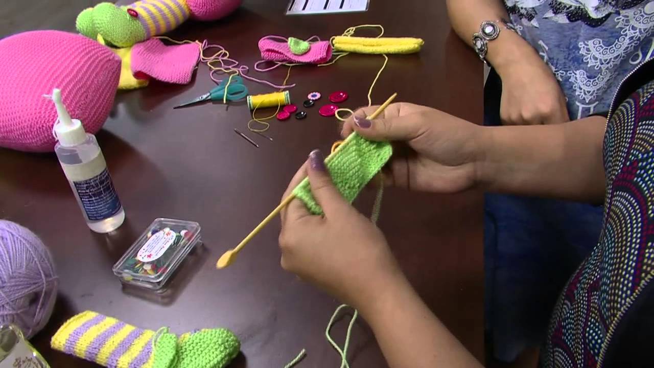 Mulher.com - 31/08/2015 - Naninha em tricô - Jaqueline Santos PT1