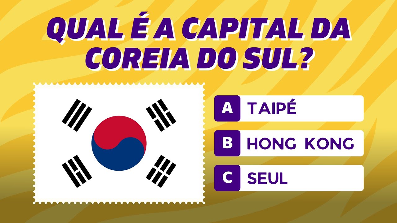 🌎 Quanto você sabe sobre GEOGRAFIA? - ADIVINHE AS CAPITAIS DO MUNDO