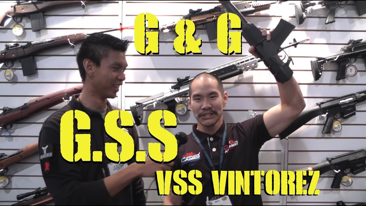 DesertFox Airsoft SHOT Show 2014: G&G GSS. Guay Guay VSS Vintorez (AS VAL)