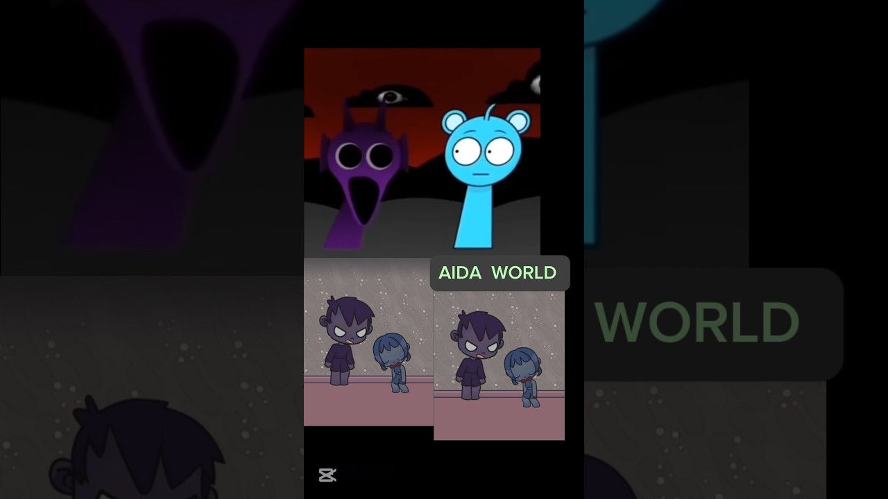 Spunky and avatar world. #sprunki #sprunky #tocaboca #shorts
