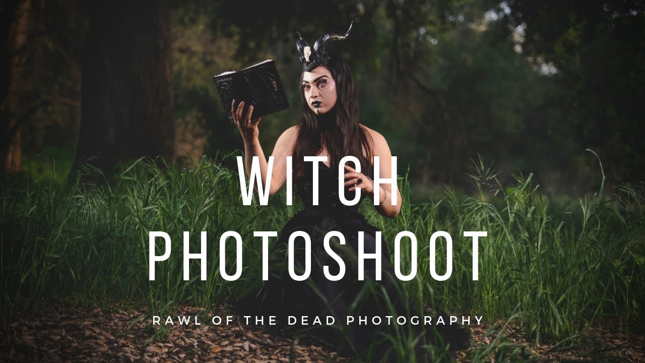 Witch Photoshoot - Rawl of the Dead Photography
