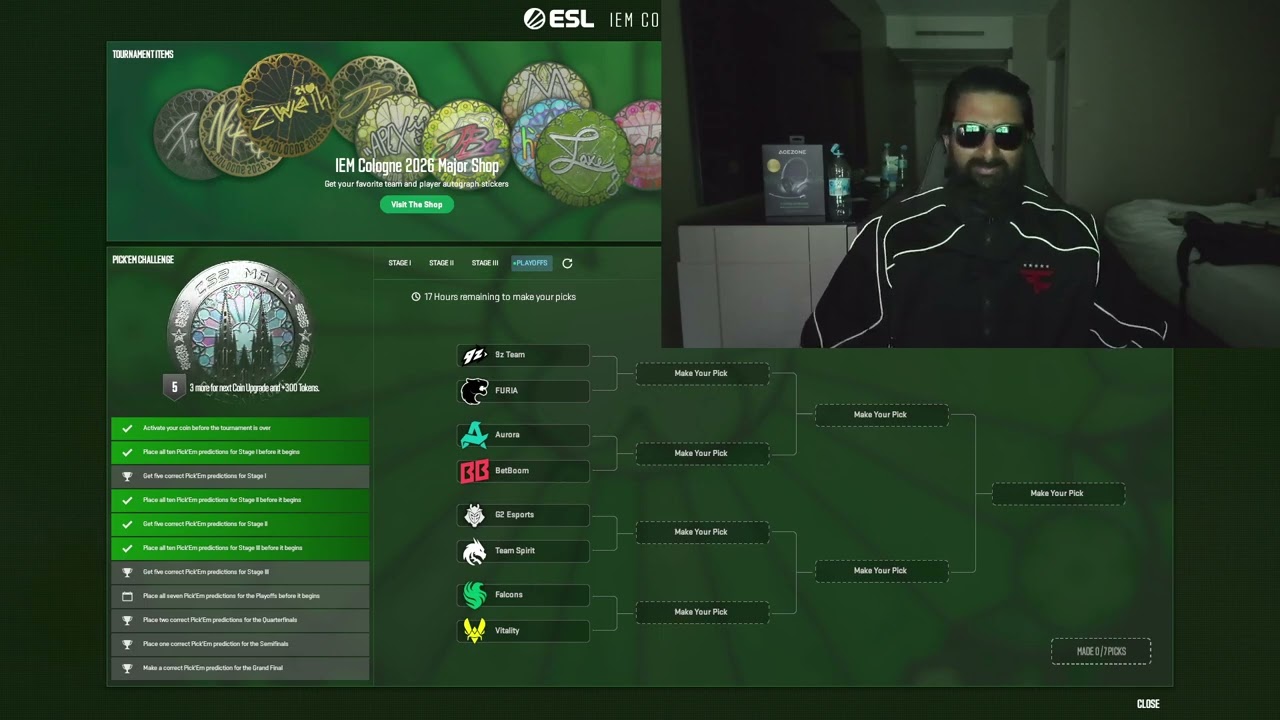 Cologne Playoffs PickEm