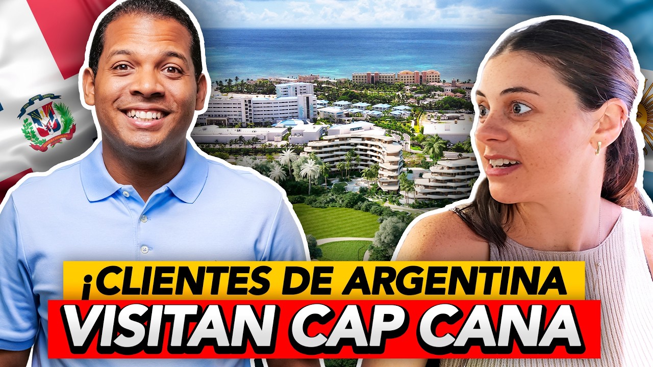 Mis clientes de Argentina visitan su hogar en Cap Cana