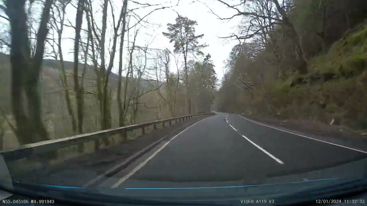 Scotland by Road - A77 Ballantrae in South Ayrshire to Stranraer