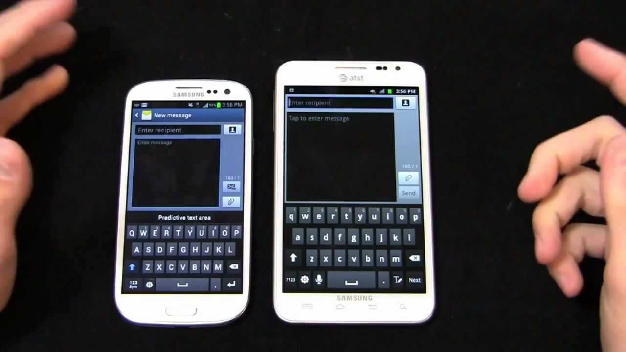 Samsung Galaxy S III vs. Samsung Galaxy Note Dogfight Part 2