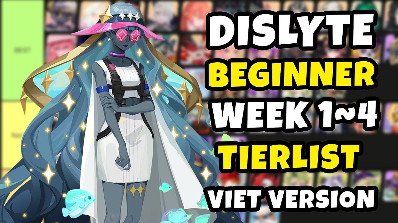 Dislyte Beginner Week 1~4 PVE Tier list | XẾP HẠNG NHÂN VẬT PVE, (cho người mới bắt đầu, tuần 1 ~ 4.