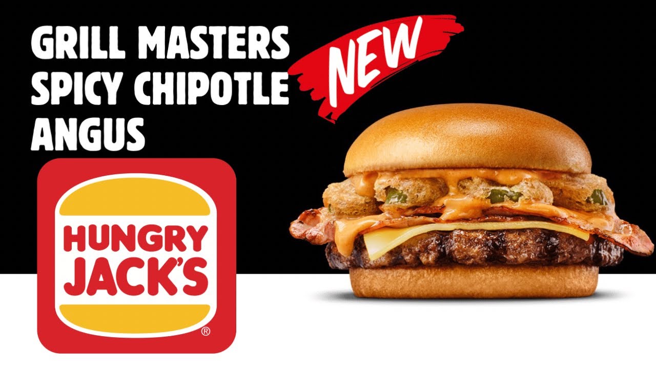 Checkout Basket Hungry Jack’s Grill Masters Spicy Chipotle Angus