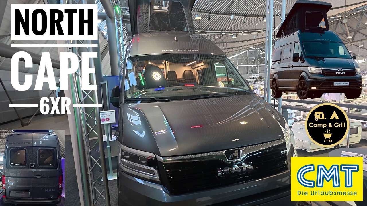 #223: North Cape 6XR - ein tolles Allradmobil mit toller Serienausstattung auf MAN Basis. (CMT 2026)