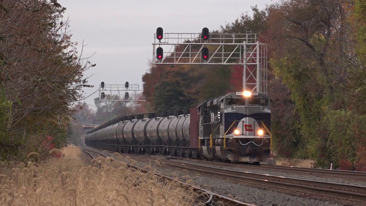 Trains on the Norfolk Southern Harrisburg Line Fall 2015