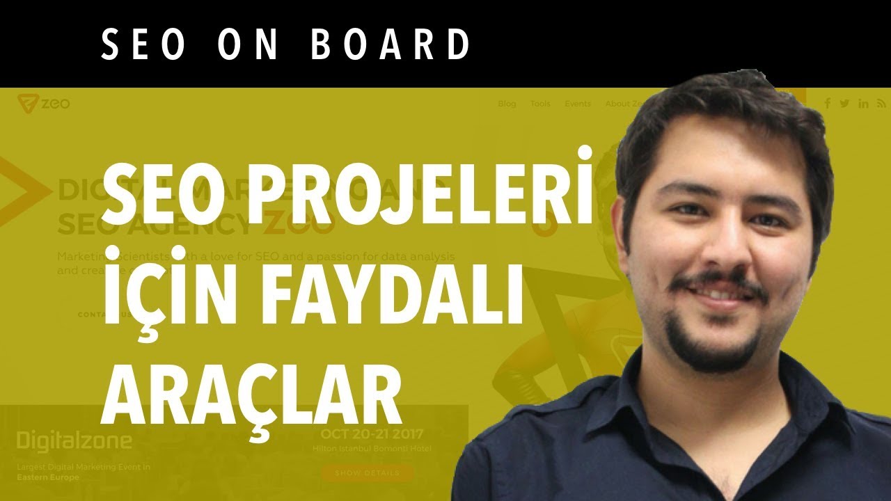Yiğit Konur - SEO Projelerinde Kullanabileceğiniz Araçlar