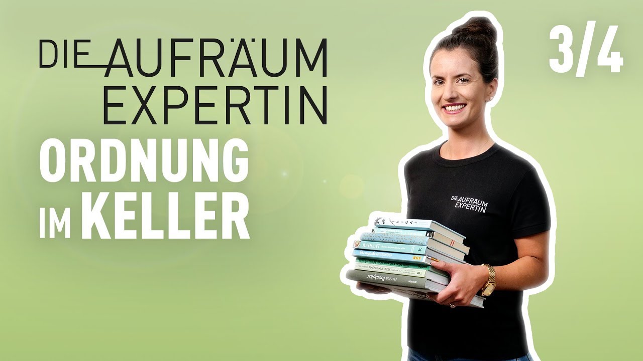 Wie optimiere ich meinen Keller? - Die Aufräumexpertin  | Folge 3/4 | (S01/E03)