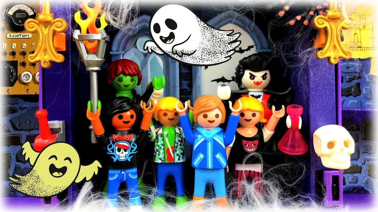 #PLAYMOBIL FILM DEUTSCH - HALLOWEEN - EIN GRUSELIGES HAUS -  LERN MIT PLAYMOBIL