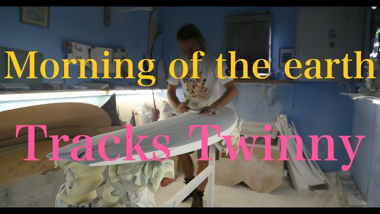 Shaping a fish surfboard - Simon Jones (Morning of the earth surf boards,Tracks Twinny)