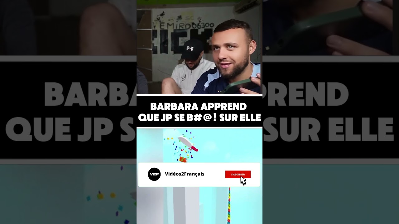 😂 JP se BRA**E sur BARBARA #humour #live #coudoux #drole #memes #jeanpormanove #abonnetoi