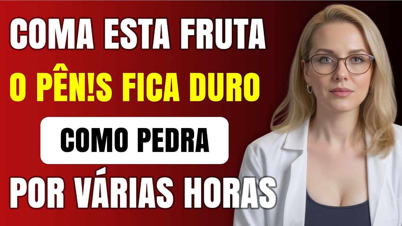 3 frutas que despertam a virilidade masculina, mesmo aos 70 anos!