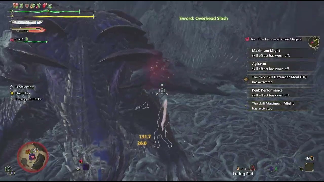 MH Wilds SwitchAxe vs 9*Gore