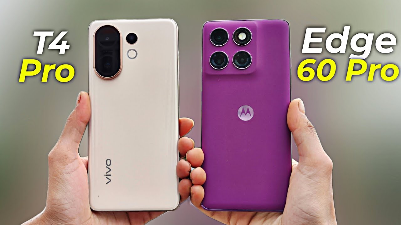 Vivo T4 Pro vs Motorola Edge 60 Pro Camera Comparison 
