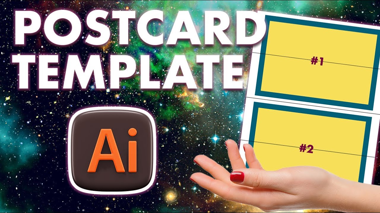How to Set Up Two Postcard Templates on a Letter-Sized Page in Adobe Illustrator | Print-Ready Guide