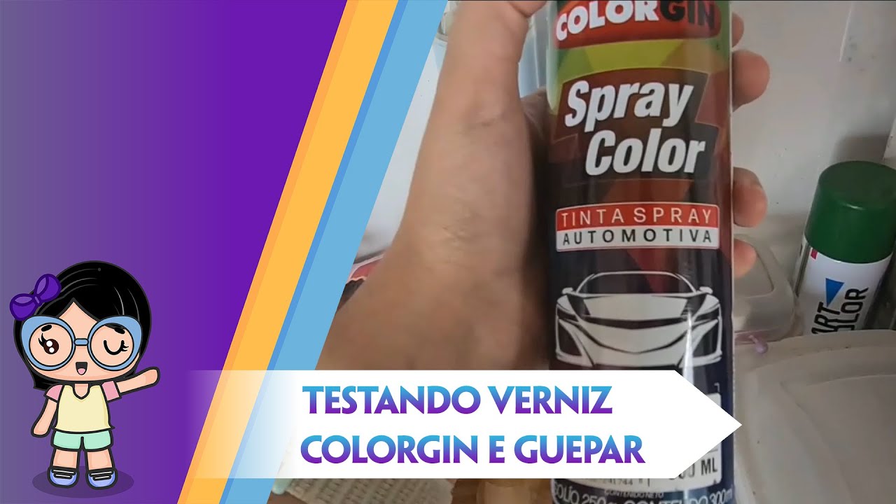 Testando verniz COLORGIN e GUEPAR no PAPEL FOTOGRÁFICO