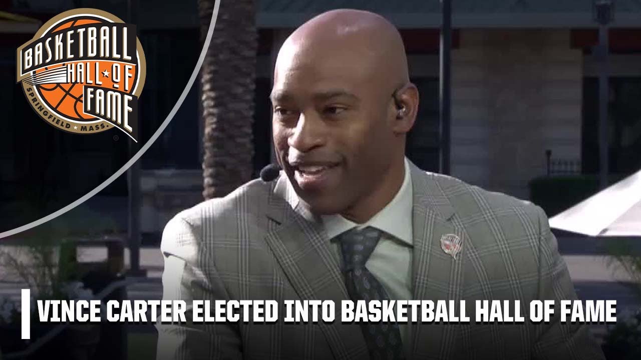 Vince Carter says being elected into the 2024 Basketball Hall of Fame Class is a ‘surreal’ moment