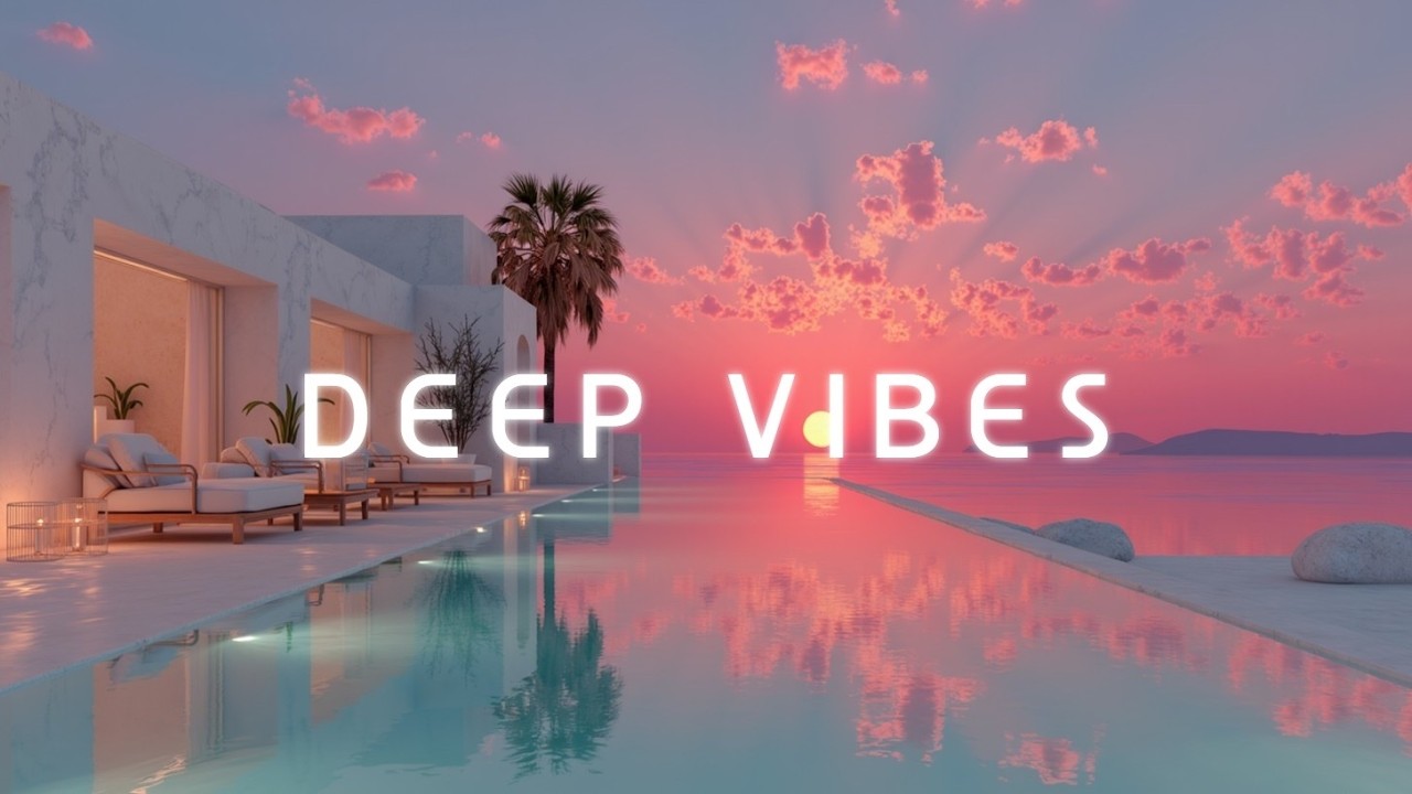 Ambient Chillout Lounge | Sunset Beach Deep House | Ibiza Relaxing Music for Study & Sleep