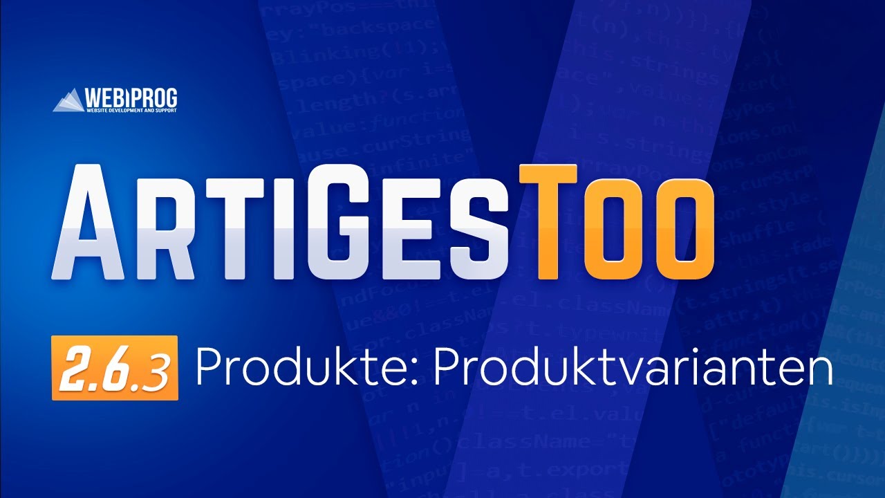2.6.3 Produkte: Produktvarianten | Shopware Artikeldesigner Plugin - ArtiGesToo