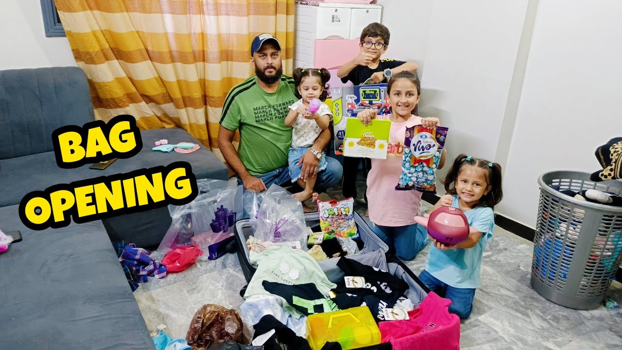 BABA UMRAH karke wapis agay MASHALLAH😍itni saare gifts 🎁🎁