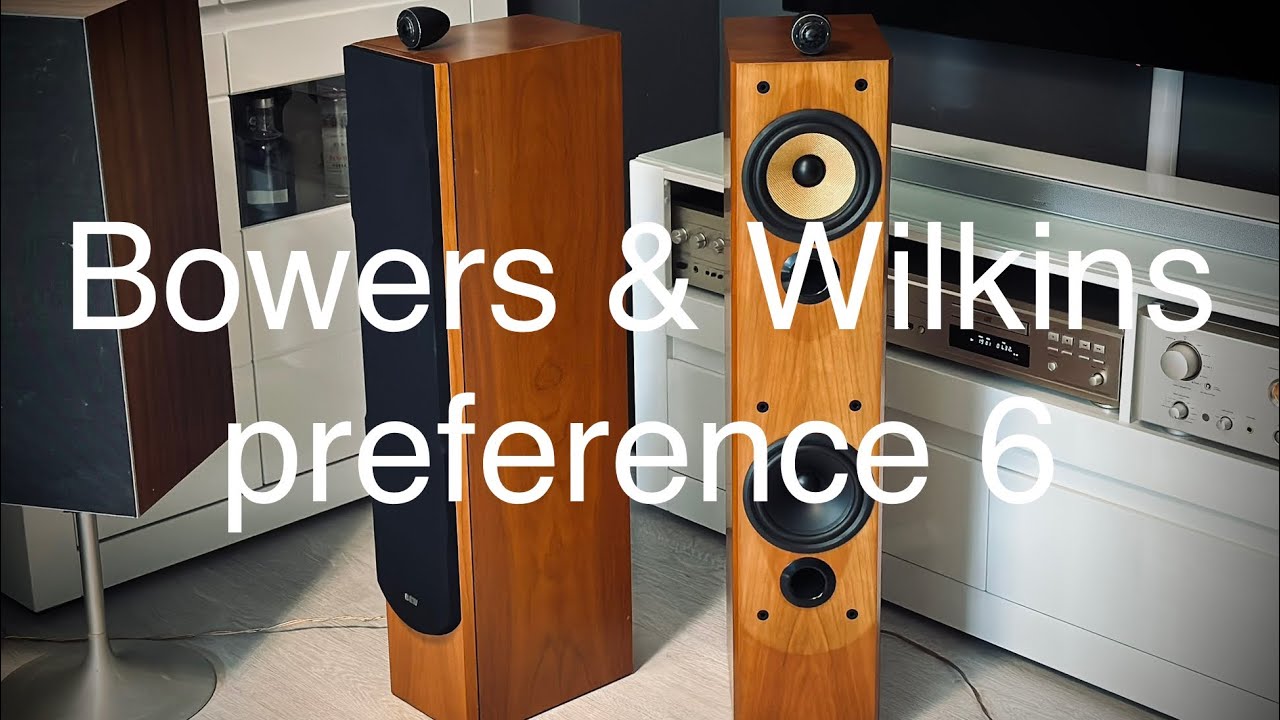 Bowers & Wilkins preference 6 speakers looking inside Test