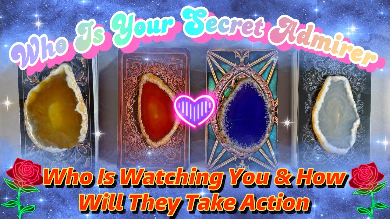 WHO Is Your SECRET ADMIRER & How Will They Come Forward In Love 😍 pick a card tarot reading