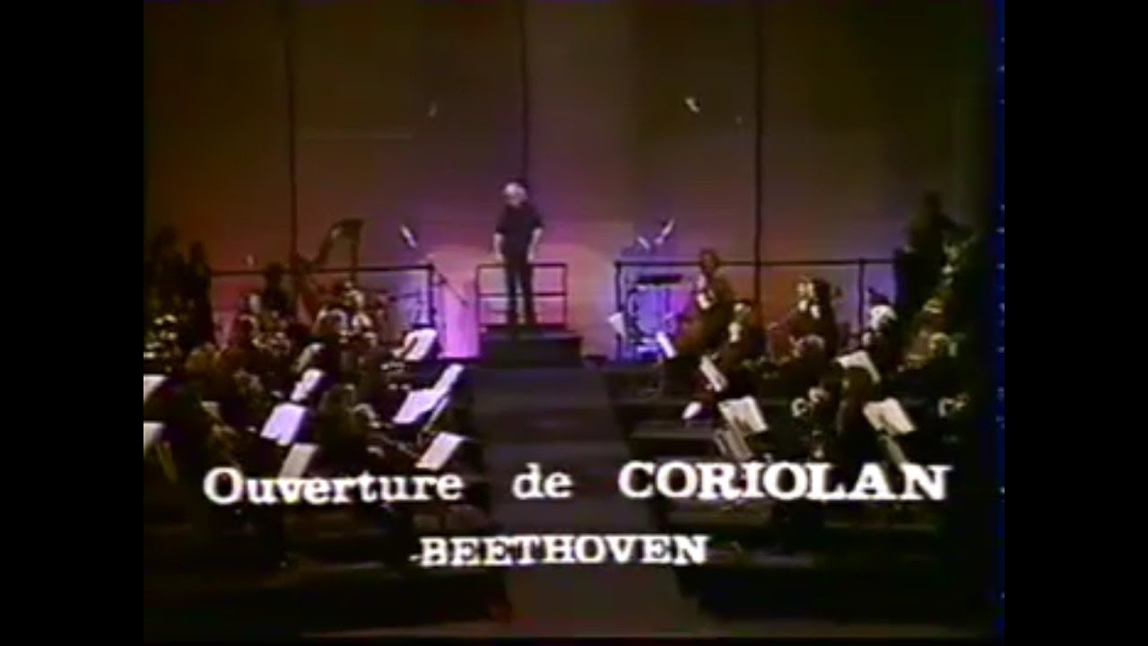 Ouverture de Coriolan - Léo Ferré - Chef d'orchestre