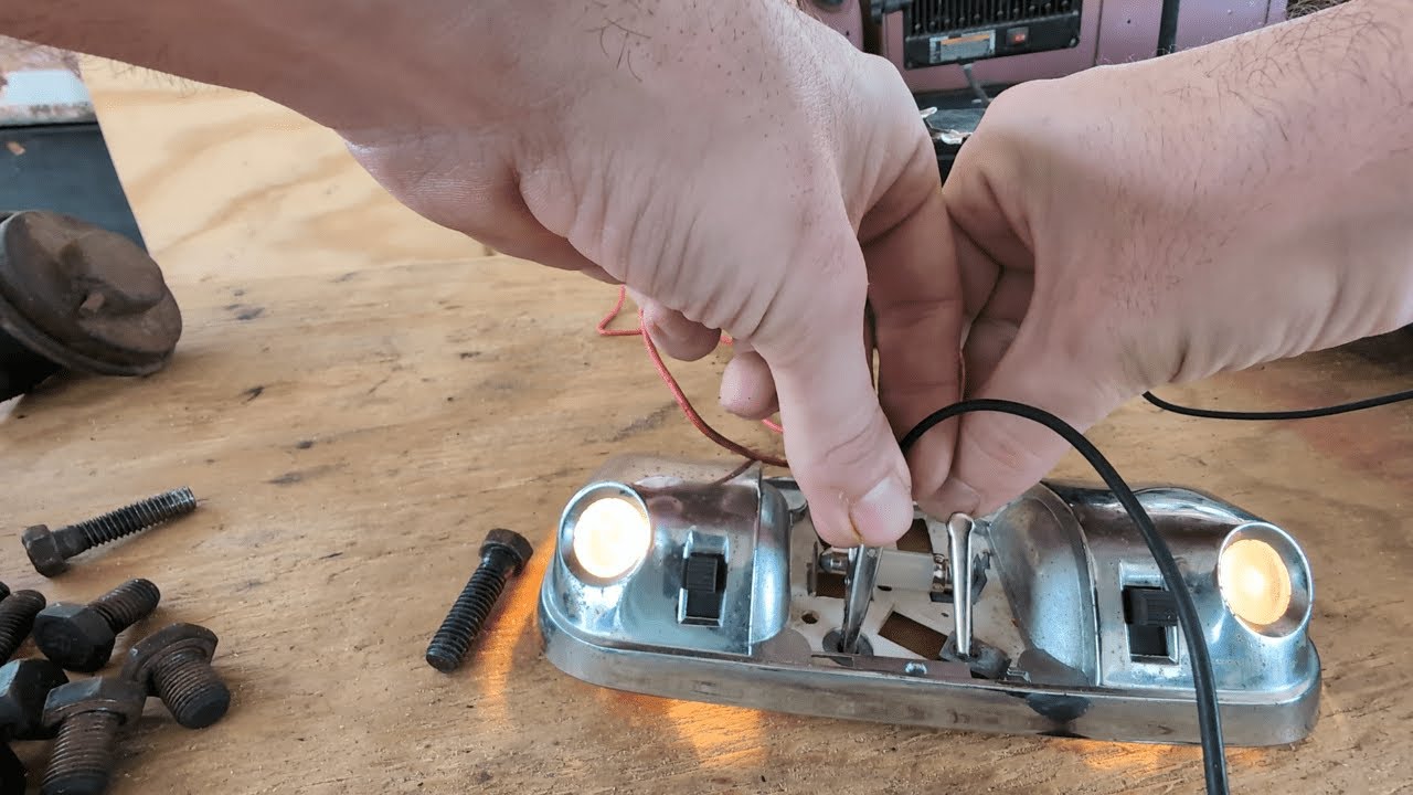 Episode 165 - Dome and Map Light Repair 1989 Ford F350 7.3L IDI Diesel