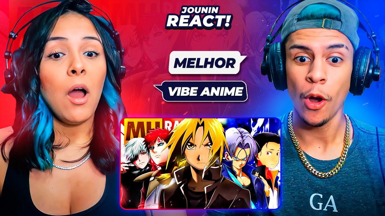 Vibe Animes #3 (Animes) SAD 😕 | Prod. Sidney Scaccio | MHRAP | [REACT RAP NERD] 🔥