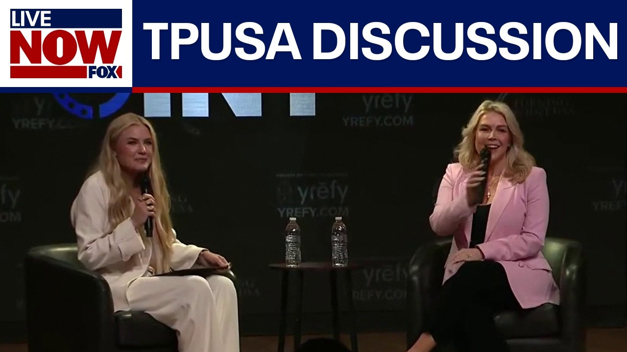 Erika Kirk i Karoline Leavitt rozmawiają o Trumpie, polityce i nie tylko na wydarzeniu TPUSA
