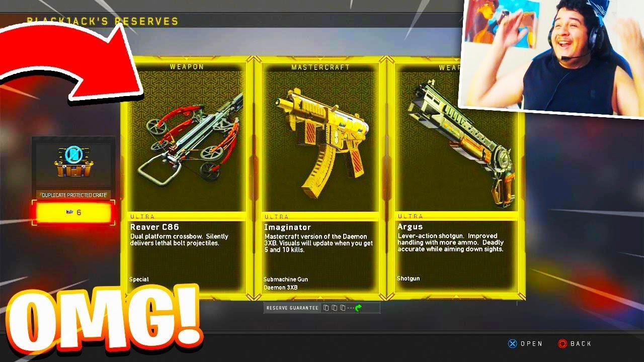 What 200 Supply Drops Give You in Black Ops 4 (BO4 Apocalypse Z Update Reserves Opening)