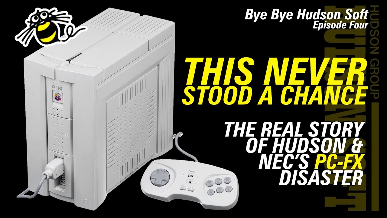 The real history of the PC-FX games console disaster - Bye Bye Hudson Episode 4