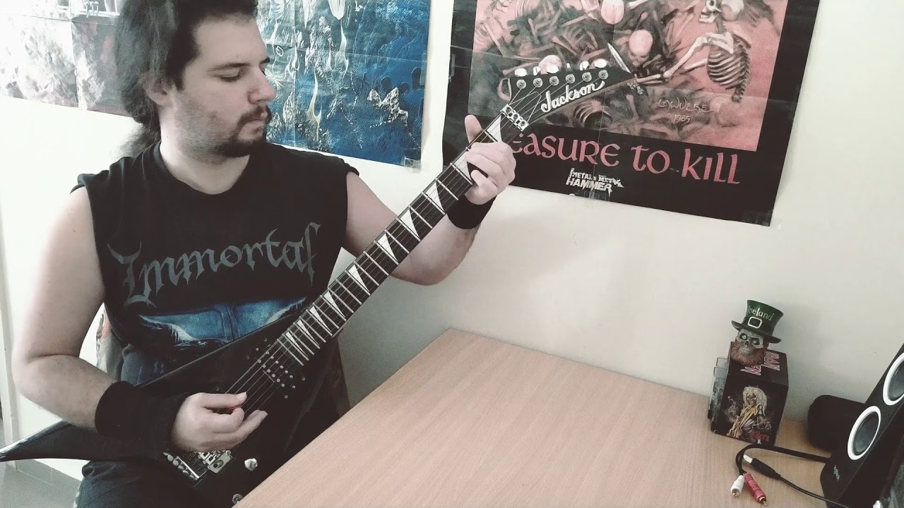 Necrophobic - The Nocturnal Silence (Guitar Cover by Dimator)