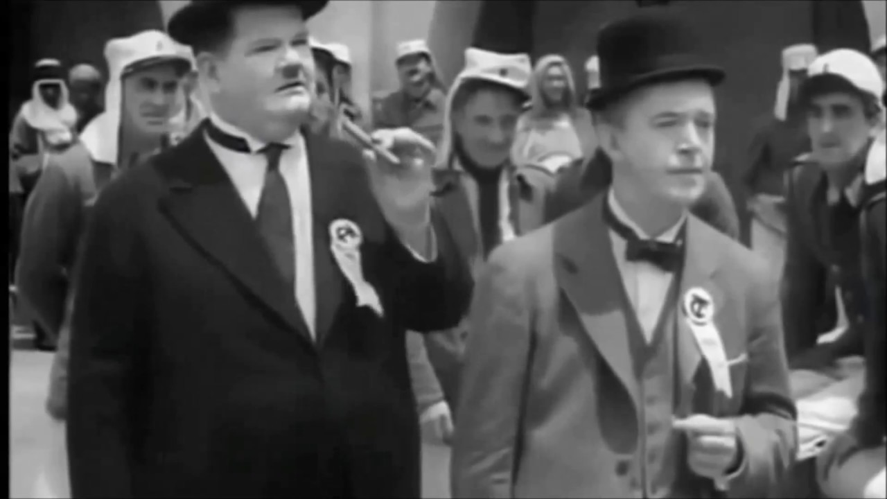 Stanley and Hardy - Tarantella Dance ~ Stan și Bran - Dansează Tarantella