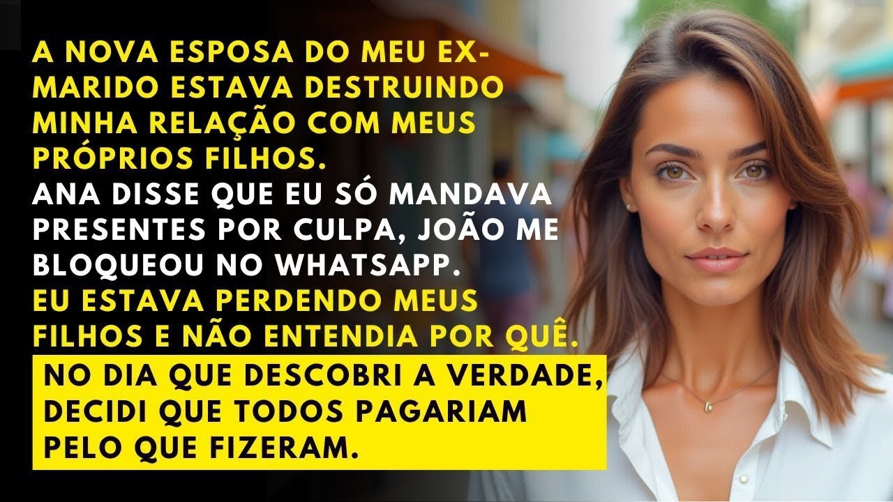 A Madrastra Dos Meus Filhos Roubou eles Com Mentiras Cruéis  Descobri Tudo e Minha Reação Foi