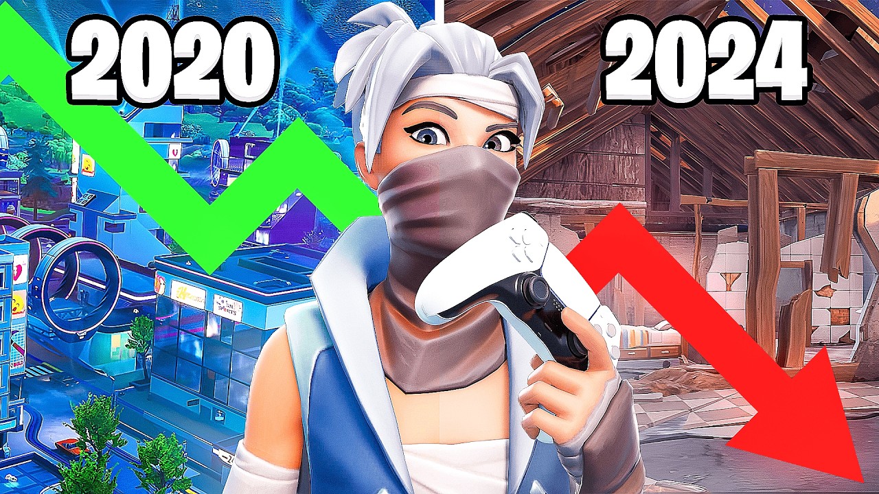 Взлет и падение игроков-контроллеров в Fortnite