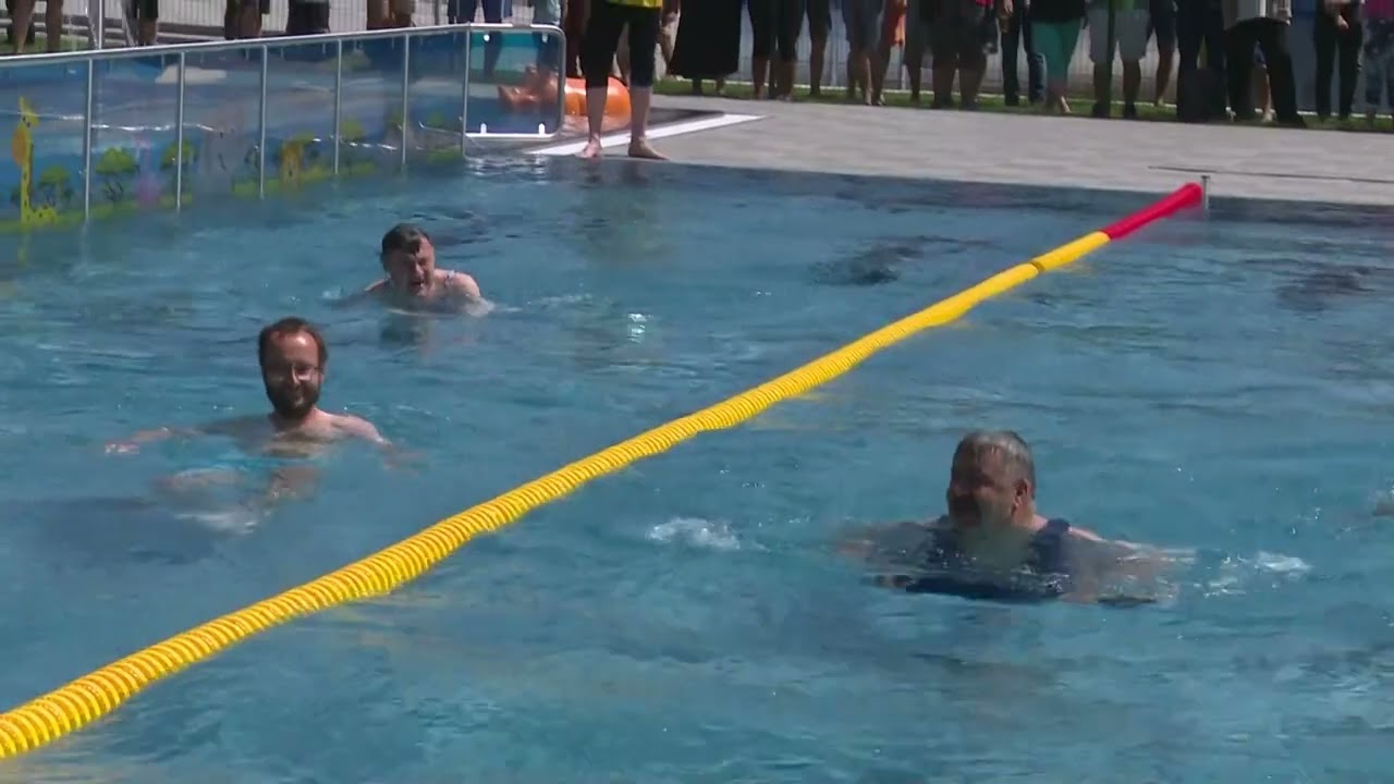 Chrastava TV - Slavnostní otevření  chrastavského koupaliště